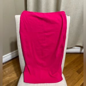 Hot pink pencil skirt, worn once